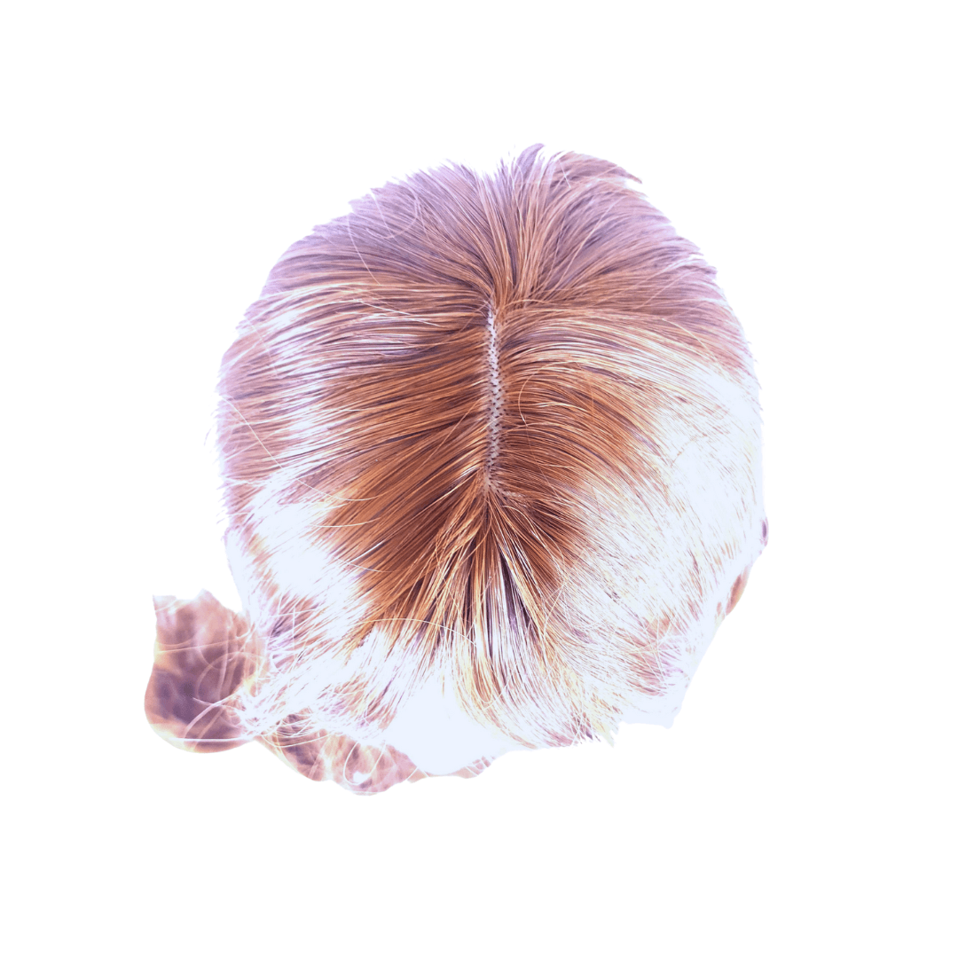 Brown straight 32" synthetic cap wig - 1BR32CPST01 - Image 5