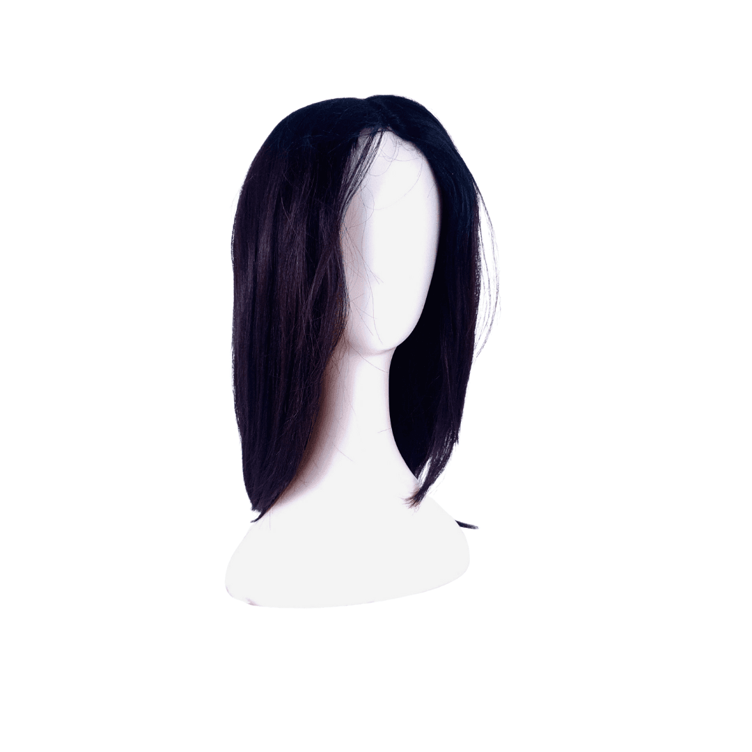 Burgundy shade straight synthetic 22" cap wig-1BU22CPST01 - Image 2