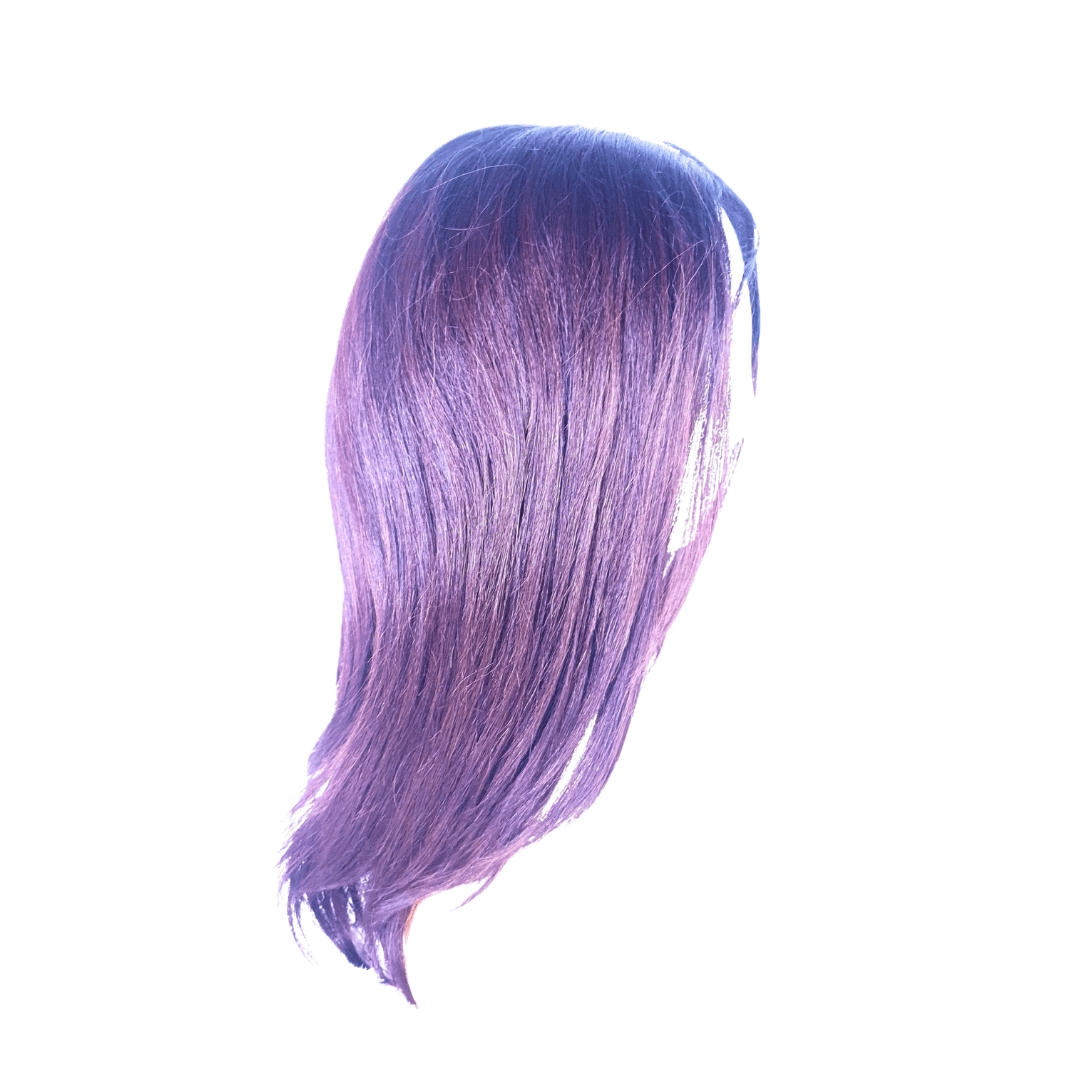 Burgundy shade straight synthetic 22" cap wig-1BU22CPST01 - Image 4