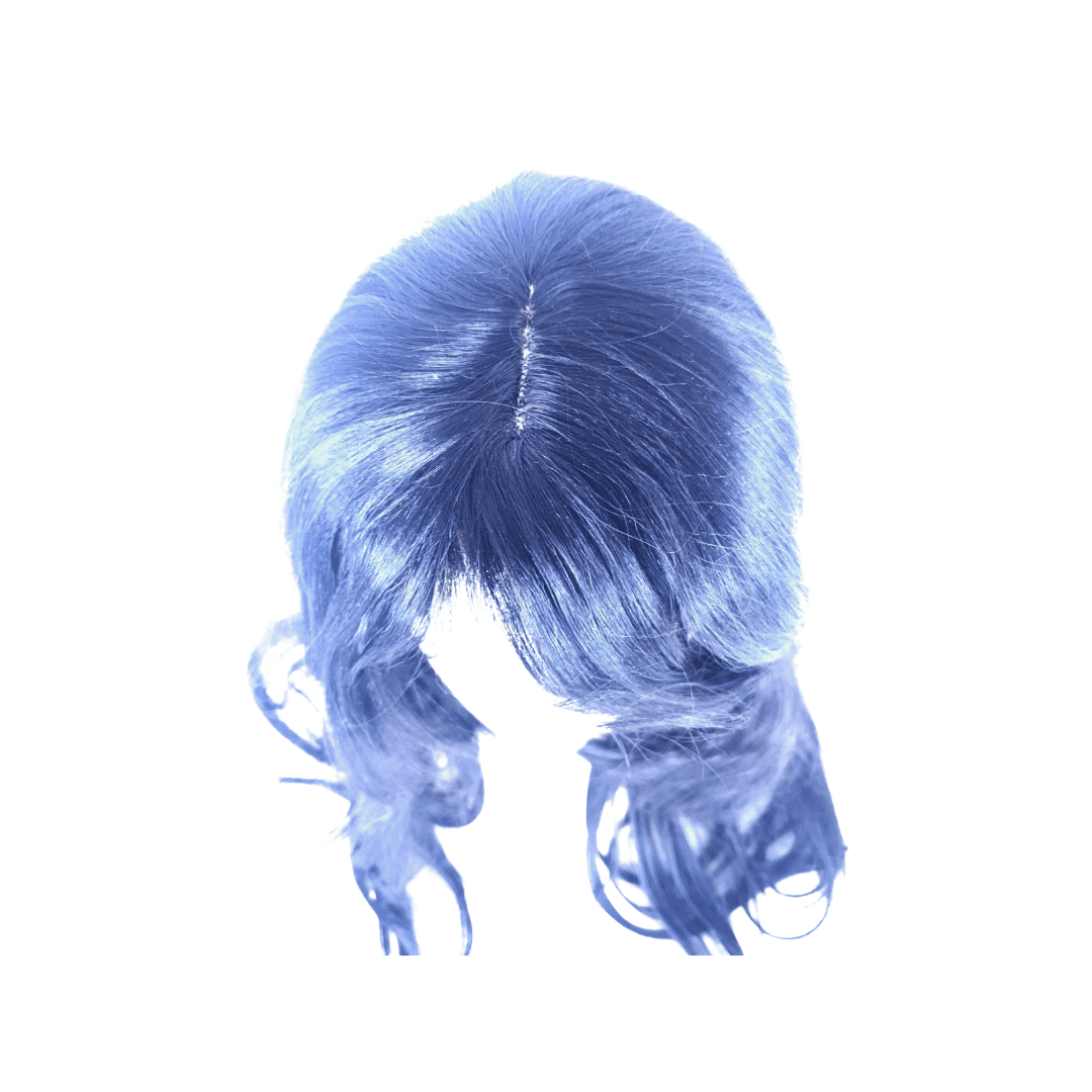 Black Straight 32" Synthetic Cap wig - 1BL32CPST01 - Image 4