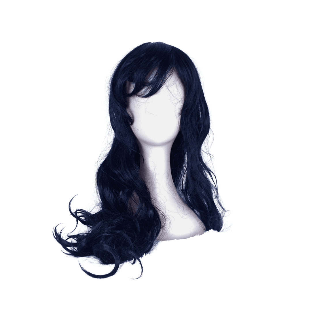 Black Straight 32" Synthetic Cap Wig - 1BL32CPST02 - Image 2