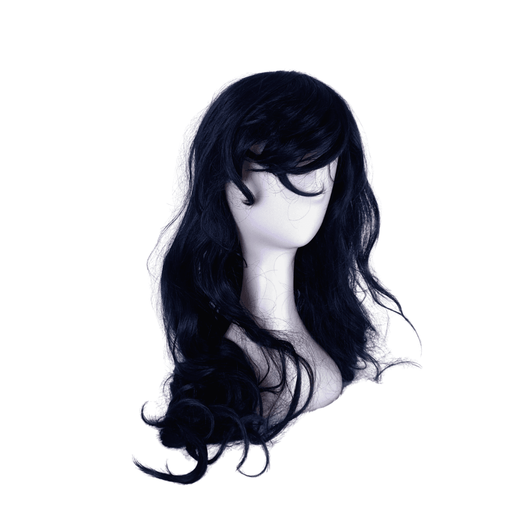 Black Straight 32" Synthetic Cap Wig - 1BL32CPST02 - Image 3