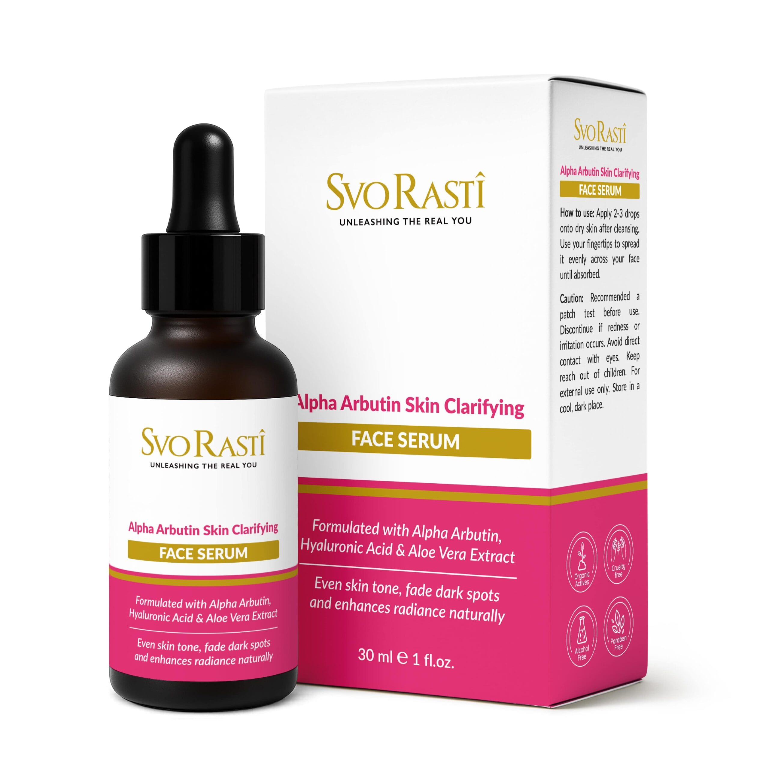 Svorasti Alpha Arbutin Skin Clarifying Serum - SAASCS01