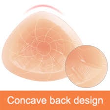 Silicone Prosthesis Breast form without bra- Triangular shape - XL (40B) - 1000 g - 1BFXLTRWNNB01 - Image 7