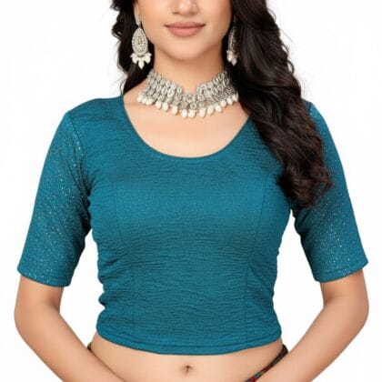 Stretchable blouse - HC-2850-Keroscene-XXL
