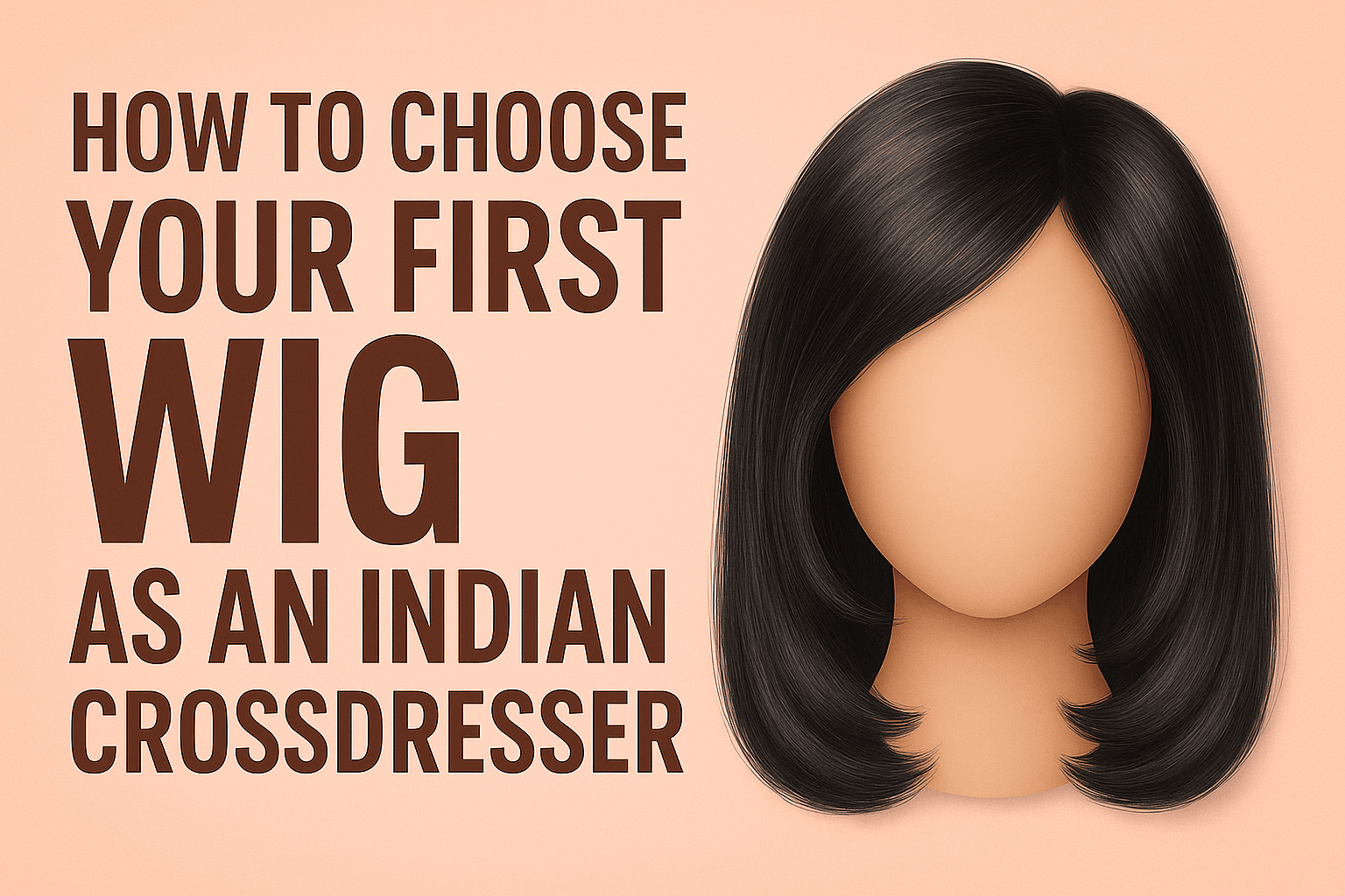 How to Choose Your First Wig as an Indian Crossdresser